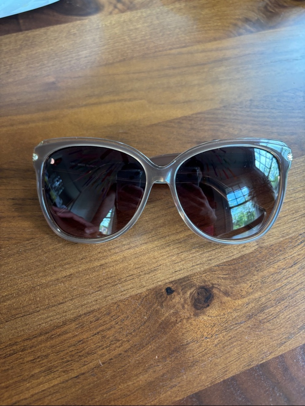 Emilio Pucci Classic Oversized Brown Sunglasses - Women Accessories